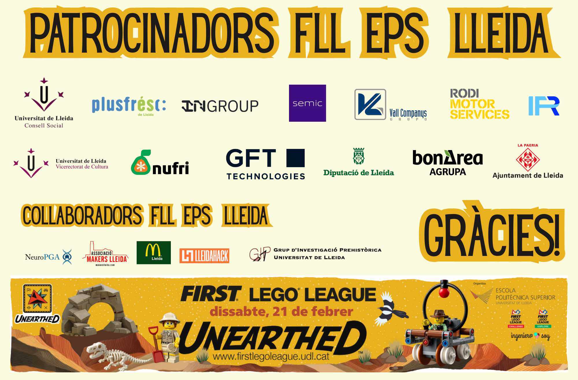 patrocinadors FLL EPS Lleida 2026 v3